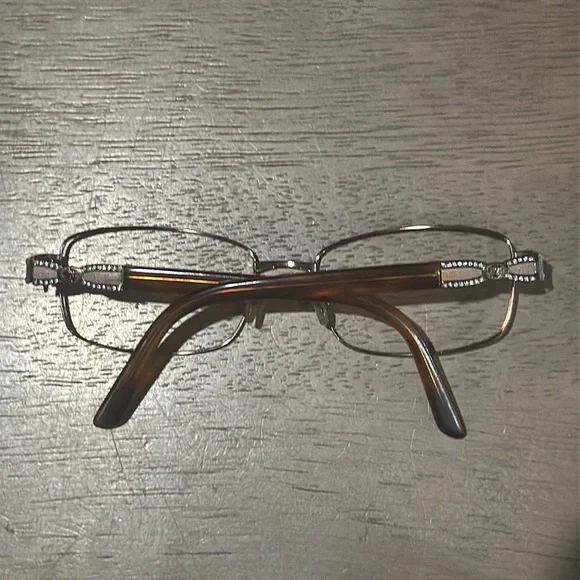 Authentic Versace luxury designer signature vtg prescription eyeglasses frames